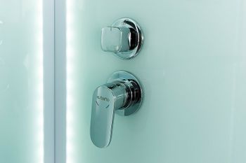 Душевая кабина Esbano ES-L90CKR 90x90 ESKL90CKR без гидромассажа — фото 8, Душевые кабины