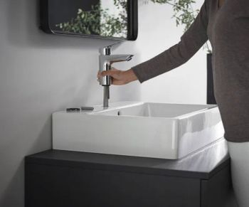 Смеситель для раковины Hansgrohe Logis 71100000 Хром — фото 17, Смесители для раковины