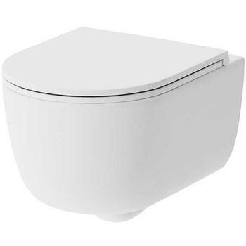 Унитаз биде Damixa Sirius DX86C1800SC подвесной с сиденьем Микролифт — фото 1, Подвесные унитазы