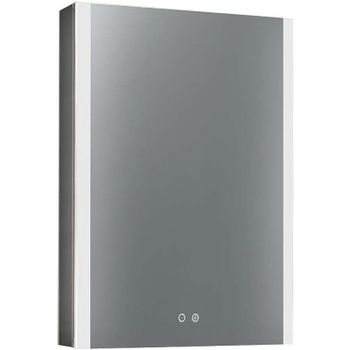 Зеркальный шкаф Aquatek 60 AQ7609-MLC с подсветкой Хром — фото 1, Зеркальные шкафы в ванную