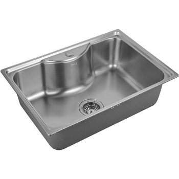 Товар: Кухонная мойка ZorG Satin 65 ZR 6545 Нержавеющая сталь - фото 1 Кухонная мойка ZorG Satin 65 ZR 6545 Нержавеющая сталь — фото 1, Кухонные мойки