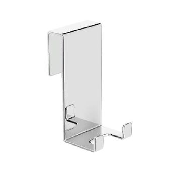 Двойной крючок Langberger 76283-10-00 для душевой кабины Хром — фото 1, Крючки для полотенец