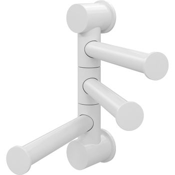 Полотенцедержатель WasserKRAFT K-1053W поворотный Белый — фото 1, Полотенцедержатели