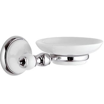 Мыльница Remer Epoca EP10CR Хром — фото 1, Мыльницы