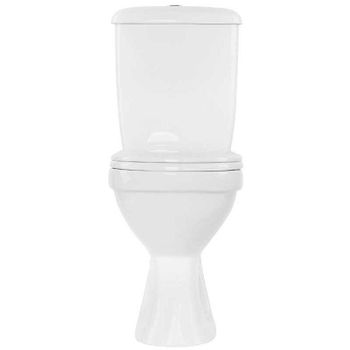 Унитаз компакт Оскольская Керамика Суперкомпакт Стандарт 44901130022 с бачком и сиденьем — фото 3, Напольные унитазы