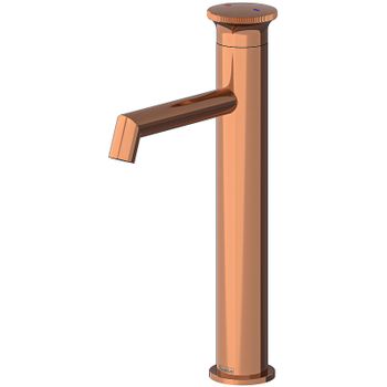 Смеситель для раковины Teska Arte Leo L E5529 Розовое золото — фото 1, Смесители для раковины