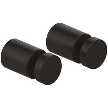 Комплект крючков Iddis Petite PET2SB1i41 Черный матовый — фото 1, Крючки для полотенец