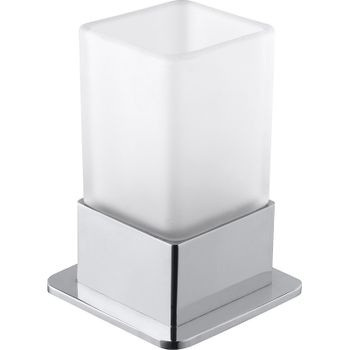 Стакан для зубных щеток Bemeta Plaza 140110061 Хром — фото 1, Стаканы для зубных щеток