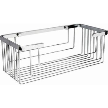 Полка корзина WasserKRAFT K-711 Хром — фото 1, Полки для ванной и душа