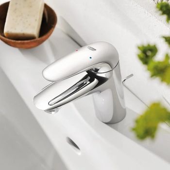 Смеситель для раковины Grohe Eurostyle 23707003 Хром — фото 5, Смесители для раковины