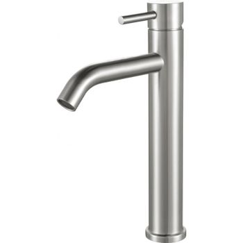 Смеситель для раковины Aquanet Steel AF210-11S Сатин — фото 1, Смесители для раковины