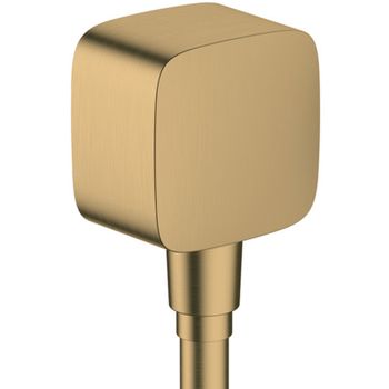 Шланговое подключение Hansgrohe Fixfit 26457140 Бронза — фото 1, Шланговые подключения