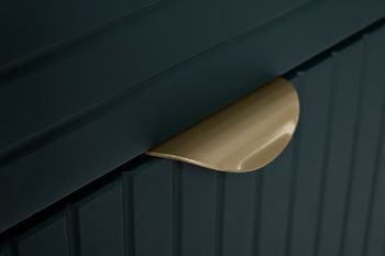 Тумба с раковиной Veedi Monte Lux 90 14000014 Зеленая Золото — фото 6, Тумбы с раковиной