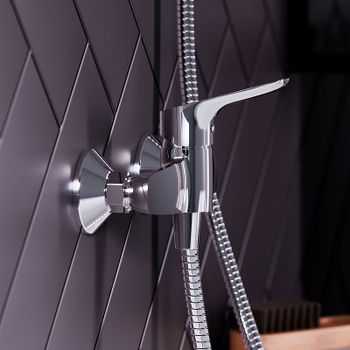 Смеситель для душа Damixa Jupiter 772000001 Хром — фото 3, Смеситель для душа