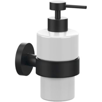 Дозатор для жидкого мыла Remer Guest GS13NO Черный матовый — фото 1, Дозаторы