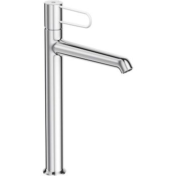 Смеситель для раковины Jacob Delafon Odeon Rive Gauche E21030-00-CP Хром Белый — фото 1, Смесители для раковины