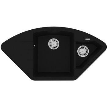Товар: Кухонная мойка Lemark Irkana 980 9910043 Антрацит - фото 1 Кухонная мойка Lemark Irkana 980 9910043 Антрацит — фото 1, Кухонные мойки