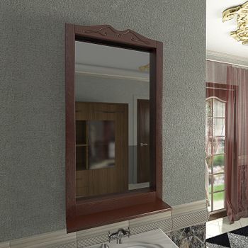 Зеркало Orange Classic 60 Орех — фото 2, Зеркала в ванную комнату