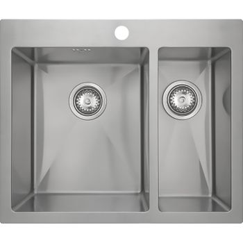 Кухонная мойка Seaman Eco Marino SMV-575DR.A Нержавеющая сталь — фото 1, Кухонные мойки