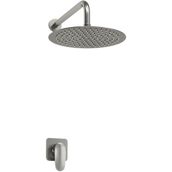 Душевая система WasserKRAFT Spree A1451.097.121 Никель — фото 1, Встраиваемые душевые комплекты