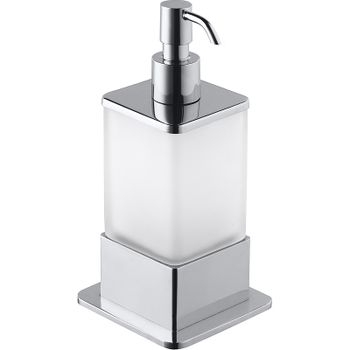 Дозатор для жидкого мыла Bemeta Plaza 140109161 Хром — фото 1, Дозаторы