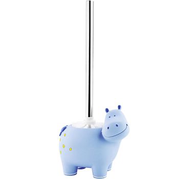 Ершик для унитаза WasserKRAFT Lippe K-8127 Голубой — фото 1, Ершики для унитаза