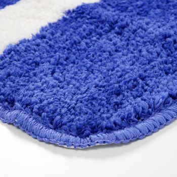 Коврик для ванной комнаты WasserKRAFT Rhein 90х60 BM-6205 Синий — фото 3, Коврики для ванной комнаты