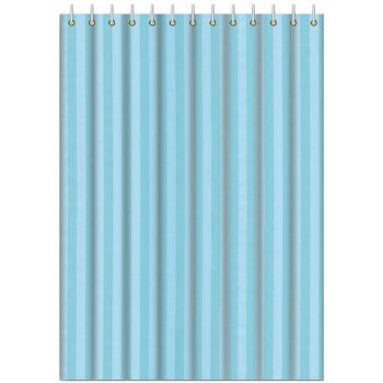 Штора для ванны Haiba HB74004 Голубая — фото 1, Шторы для ванной