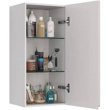 Подвесной шкаф Lemark Veon 35 LM01V35PL Белый глянец — фото 3, Шкафы для ванной