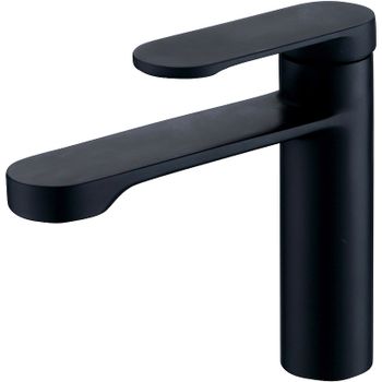 Смеситель для раковины Orange Vesper M10-021b Черный матовый — фото 1, Смесители для раковины