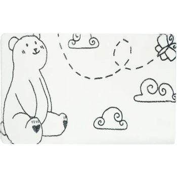 Коврик для ванной комнаты Fixsen Teddy Air 50x80 FX-6001T Белый — фото 1, Коврики для ванной комнаты