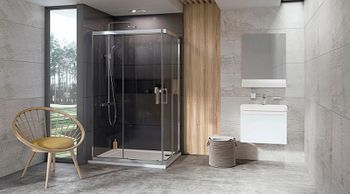 Душевой поддон из искусственного камня Ravak 10° Perseus Pro 100x100 XA05AA01010 Белый — фото 4, Душевые поддоны из искусственного камня