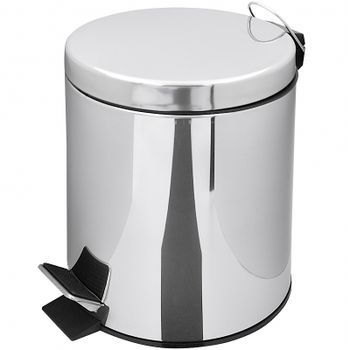 Ведро для мусора Ridder Timon 2008600 Хром — фото 1, Мусорные ведра