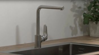 Смеситель для кухни Hansgrohe Focus 31817800 Сталь — фото 2, Смесители для кухни