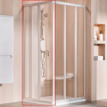 Душевая дверь Ravak Supernova ASRV3-80 15V40U02ZG профиль Сатин стекло Grape — фото 1, Раздвижные душевые двери