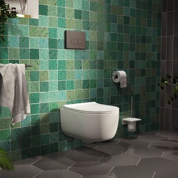 Инсталляция Berges Novum D5 040235 для унитаза с Черной клавишей смыва — фото 7, Инсталляции для унитазов