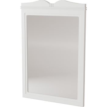 Зеркало Caprigo Borgo 60 33430-B231 Белое матовое — фото 1, Зеркала в ванную комнату