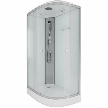 Душевая кабина Niagara Eco 120x80 L E120/80/13L/MT без гидромассажа — фото 1, Душевые кабины