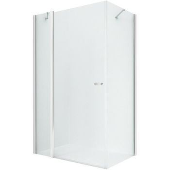 Душевой уголок New Trendy New Soleo Chrome 90x120 K-0651 профиль Хром стекло прозрачное — фото 1, Прямоугольные душевые уголки