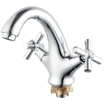 Смеситель для раковины Viko V-1411 Хром — фото 1, Смесители для раковины