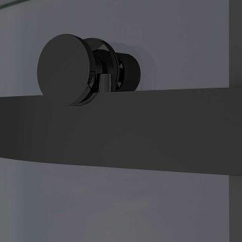 Душевая дверь Vincea Como-N 120 VDS-4CN120CGB профиль Черный стекло тонированное — фото 4, Раздвижные душевые двери