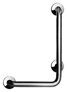 Поручень угловой Nofer 15159.B хром, глянцевый — фото 1, Поручни для ванной