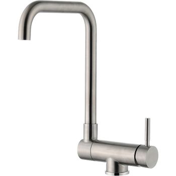 Смеситель для кухни ZorG Steel Hammer SH 5197 INOX Нержавеющая сталь — фото 1, Смесители для кухни