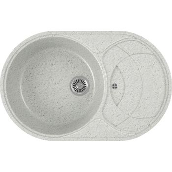 Кухонная мойка Domaci Бьелла DMC-18S GWS-18S-310 Серая — фото 1, Кухонные мойки