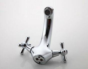 Смеситель для раковины Frap H25 F1025 Хром — фото 2, Смесители для раковины