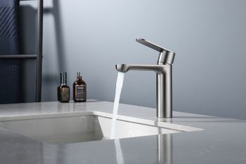 Смеситель для раковины Splenka S222.10.09 Графит матовый — фото 6, Смесители для раковины