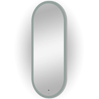 Зеркало Bond Oval  50x120 M41ZE-50120 с подсветкой с сенсорным выключателем — фото 6, Зеркала в ванную комнату