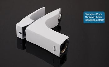 Смеситель для раковины Gappo G07 G1007-7 Белый Хром — фото 4, Смесители для раковины