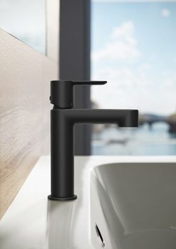 Смеситель для раковины Ravak Puri PU 014.20 X070181 Черный матовый — фото 4, Смесители для раковины