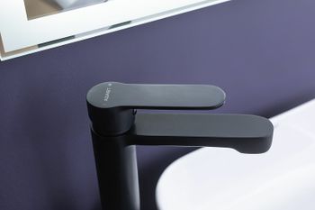 Смеситель для раковины Aquanet Passion AF300-11B 243294 Черный — фото 3, Смесители для раковины